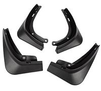 DEMULAX Parafanghi for auto Accessori for Paraspruzzi, for Tesla, for Model 3 2022 in fibra di carbonio Parafango ABS Modulo ruota aspirapolvere robot(BLACK Matte Black)