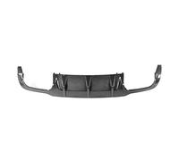 DEMULAX Paraurti posteriore Lip Diffusore Spoiler Paraurti Splitter, for Mercedes-Benz, for Classe C W204 C204 Berlina C63 Coupe 2012-2015 Spoiler posteriore sul tetto(Carbon Fiber Look)