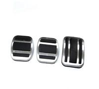 DEMULAX Pedale Pad, for Peugeot, 308 2007-2019 3008 5008 2016-2019 408 2014-2019 AT MT Pedale Copertura Car Styling Pads Freno Acceleratore Pedali Set copripedali per auto(BLACK MT 3PIECE)