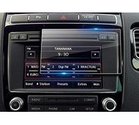 DEMULAX Pellicola proteggi schermo in vetro temperato for display di navigazione for auto, for Touareg, adesivo protettivo for interni 2011-2017 Pellicola protettiva per lo schermo(8inch)