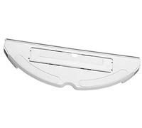 DEMULAX Pezzi di ricambio for montaggio in tessuto for aspirapolvere con serbatoio dell'acqua controllato elettricamente, for Roborock, S7 Scatola di raccolta della polvere(BLACK Mop Mount-white)