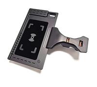 DEMULAX Piastra di ricarica rapida for caricabatterie wireless QI for auto da 15 W, for, X3 X4 G01 G02 2018 2019 2020 Caricabatterie wireless per auto