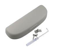 DEMULAX Porta occhiali for auto in ABS, for Toyota, Highlander 2013-2021 Custodia for occhiali da sole Scatola for occhiali da sole Accessori in 3 colori Portaocchiali da sole per auto(Grey)