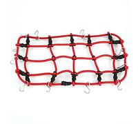 DEMULAX Portapacchi da Tetto Portapacchi portabagagli in Rete, for Tamiya, CC01, for Axial, SCX10 RC4WD D90 1/10 Crawler RC Car Crawler con Gancio Portapacchi per macchinine Giocattolo