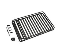 DEMULAX Portapacchi for Tetto for Bagagli, Rete for Arrampicata, Auto D90, for Axial, Scx10 RC Cars RC Rock Crawler Accessorio Portapacchi per macchinine Giocattolo(B)