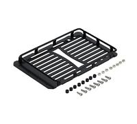 DEMULAX Portapacchi in Metallo for Auto cingolate RC 1/24, for Axial, SCX24 AXI00002T1 AXI00002T2 2019, for Jeep, Wrangler JLU CRC Portapacchi per macchinine Giocattolo