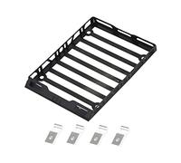 DEMULAX Portapacchi in Metallo for Tetto, for FMS, for EazyRC, for Arizona, for Jeep, Auto RC 1/18 Portapacchi per macchinine Giocattolo(Schwarz)