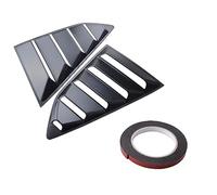 DEMULAX Presa d'aria for feritoia for finestrino laterale for for da 1/4 quarto, for Chevy, for Camaro, 2016-2018 Accessori auto Spoiler posteriori Spoiler per lunotto posteriore(BLACK Matte Black)