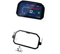 DEMULAX Proteggi schermo Antifurto for moto Copri telaio Parti protettive for protezione, for R1200GS LC R 1250 GS, for ADVENTURE R1250GS ADV, for Pellicola protettiva per cruscotto(BLACK GS-02)
