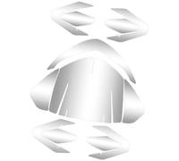 DEMULAX Proteggi schermo, for Monster, cluster antigraffio for moto 937 2017 2019 2020 2021 2022 2023 Pellicola protettiva per cruscotto(BLACK 2 transparent)