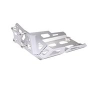 DEMULAX Protezione della protezione del telaio motore motociclo, piastra paramotore, pancia, for BMW, G310R G310GS G310 G 310 GS R 2016-2020 Accessori per moto(Silver)