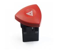 DEMULAX Pulsante del cruscotto dell'interruttore della luce di emergenza del lampeggiatore di emergenza, for NISSAN, Primastar Interstar, for Vauxhall, Vivaro, for Renault, Laguna Trafic 2, controllo