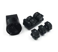 DEMULAX Pulsante interruttore di controllo fari fendinebbia elettrici for alzacristalli elettrici, for, A4 S4 B6 B7 RS4, for Seat, Exeo 8E0959851 8E0959855 8E0941531 Interruttore fendinebbia per auto