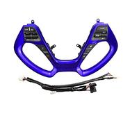 DEMULAX Pulsanti Navigazione Lettore Cruise Control Interruttore Volante Accessori Auto, for Kia, K3 K3S Interruttore al volante(Blue button)