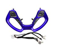 DEMULAX Pulsanti Navigazione Lettore Cruise Control Interruttore Volante Accessori Auto, for Kia, K3 K3S Interruttore al volante(Blue button-Heating)