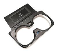 DEMULAX QI Caricatore Wireless for Auto 15W Caricatore Veloce for Telefono Piastra di Ricarica Supporto di Ricarica, for, G20 G21 G28 Accessori Serie 3 2019-2021 Caricabatterie wireless per auto