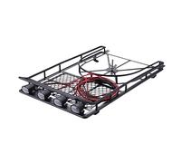DEMULAX RC Crawler 1:10 Portapacchi da Tetto D90, for Axial, SCX10-4 Portapacchi per macchinine Giocattolo