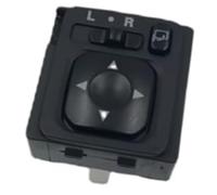 DEMULAX Ricambi auto, per Mitsubishi, per Grandis 2003-2011, per Outlander 2006-2012, interruttore per specchietto retrovisore laterale elettrico con manopola di ripiegamento Mr951187