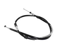 DEMULAX Ricambi for cavi frizione in filo d'acciaio for moto, for FZ6N, FZ-6N, FZ6-N, FZ6 Naked 2004, 2005, 2006, 2007, 2008, 2009 e 2010 Cavo frizione per moto(Schwarz)