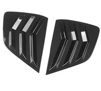 DEMULAX Rivestimento della copertura della feritoia del finestrino laterale della porta posteriore, for VW, Tharu, accessori for il quartiere di ventilazione 2019-2022 Modanatura per persiane auto(BLA