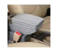 DEMULAX Scatola bracciolo for auto portaoggetti for console centrale Accessori interni, for Chevrolet, for Aveo T200 T250 T255 Bracciolo per cabina auto(BLACK A Gray No Usb)