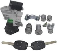 DEMULAX Set completo di serrature Al160 Interruttore di accensione Porta | Barrel Trans 2 chiavi, per 48 chip, per Accord 2003-2005