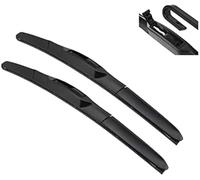 DEMULAX Spazzola tergicristallo di qualità for auto, for Porsche, Boxster 986 22"+21" 1996-2004 Tergicristalli anteriori for parabrezza, accessori perfetti, for parabrezza (colore: tipo A 2221, dimens