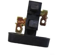 DEMULAX Spazzole di carbone con supporto progettate for l'uso con generatori di corrente Funziona su modelli come 188F, 190F e 192F Portaspazzole in carbone per auto(BLACK 5-8KW)