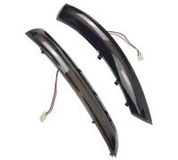 DEMULAX Specchietto retrovisore laterale for auto, 7L6949101C, luce di direzione dinamica a LED, colore ambra, for VW, for Touareg, 2007-2011 Spia luminosa dello specchietto laterale