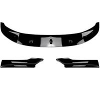 DEMULAX Splitter, for BMW, Serie 5 F10 F11 520 523 525 535 530 Sport 2011-2017 Paraurti anteriore auto Spoiler Splitter Paraurti Canard Lip Body Kit Lip Splitter (aspetto carbonio) Splitter aerodinami