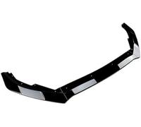DEMULAX Splitter, for Focus, MK4 ST, for Line Paraurti anteriore Labbro Canard Splitter Spoiler Tuning Body Kit di ABS Car Cover 2019 2020 2021 2022 Splitter for labbro (nero lucido) Spoiler per auto(
