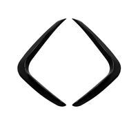 DEMULAX Splitter for presa d'aria laterale for paraurti anteriore, for, X3 X4 G01 G02 2018-2021 M Sport, look in fibra di carbonio/copertura spoiler for auto nero lucido Copertura per presa d'aria pa