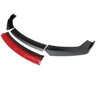 DEMULAX Splitter, per VW, per Passat, B7 Spoiler paraurti 2010-2014 | Splitter gonna anteriore Piastra protettiva in carbonio Labbro per tipo D Kit