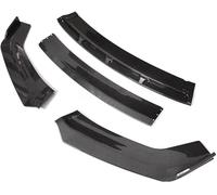 DEMULAX Splitter, per VW, per Passat, B7 Spoiler paraurti 2010-2014 | Splitter gonna anteriore Piastra protettiva in carbonio Labbro per tipo D Kit