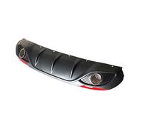 DEMULAX Spoiler for diffusore paraurti posteriore for auto, for Alfa Romeo, for Giulia Sedan 4 porte 2016-2020 Quadrifoglio TI Punte di scarico for diffusore posteriore for auto PP Spoiler posteriore