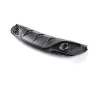 DEMULAX Spoiler for diffusore paraurti posteriore for auto, for Alfa Romeo, for Giulia Sedan 4 porte 2016-2020 Quadrifoglio TI Punte di scarico for diffusore posteriore for auto PP Spoiler posteriore