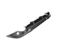 DEMULAX Spoiler for diffusore paraurti posteriore for auto, for Infiniti, for G37 Standard e Sport Coupe 2 porte 2009-2013 Non mercato USA Diffusore FRP nero Spoiler posteriore sul tetto(Carbon Fibe