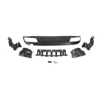 DEMULAX Spoiler for diffusore paraurti posteriore for auto, for Mercedes-Benz, for W205 Sport 4 porte C180 C200 C300 C43 AMG 2015-2018 Non C63S Diffusore posteriore Spoiler posteriore sul tetto(Black