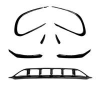 DEMULAX Spoiler for paraurti anteriore, for, Classe CLA W117 C117 CLA200/220 2016-2019, presa d'aria for auto, cofano, spoiler, nero Copertura per presa d'aria paraurti anteriore