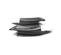 DEMULAX Spoiler laterale for paraurti anteriore, for, E90 E92 E93 M3 2007-2013 Berlina Coupé Kit di copertura for spoiler di aspirazione in vera fibra di carbonio Copertura per presa d'aria paraurti