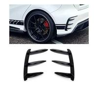 DEMULAX Spoiler paraurti posteriore nero for auto, vento in coda, for Mercedes-Benz W176 A200 A260 Rivestimento spoiler posteriore per auto