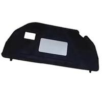 DEMULAX Tappetino isolante in cotone for cofano motore, insonorizzazione, tappetino termico riscaldante, for Mazda, 3 for Axela BK Sport 2004 2005 2006 2007 2008 Isolamento motore(BLACK Style 1)
