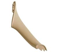DEMULAX Top ABS bracciolo Porte Interne Maniglia Pannello Rivestimento LHD, for BMW, 5 Serie F10 F11 520i 528i 525d 535i Nero Beige 51417225858 Maniglia Interna della portiera dell'auto(Beige-Right)