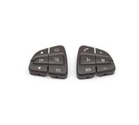 DEMULAX W205 W253 Copri Pulsanti di Controllo Interruttore Volante Multifunzione for Auto, for Mercedes-Benz Classe C GLC 0999050300 Kit Pulsanti al Volante(Moka)