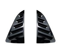 DEMUR Auto Finestra Posteriore Tende Laterali Tuyere Feritoie Adesivi Trim Cove Air Vent Misura for Volkswagen Misura for VW Misura for Polo 6R 6C 2011-2017 Accessori Auto