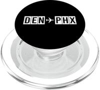DEN a PHX Aeroporto Codice Denver Phoenix Percorso di viaggio PopSockets PopGrip per MagSafe