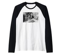 Den & Angie Watts Leslie Grantham Anita Dobson Eastenders Maglia con Maniche Raglan