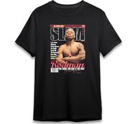 Den%niis Art Rodm@n T Shirt Signature Legend Player Basketball Sports tee Black Fan Gift Top Trend Vintage Style Music Cotton for Men and Women, Colore 11, S