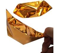 Denaro degli antenati, banconote del Paradiso, grande lingotto d'oro cinese piegato in carta Joss, 50 pezzi