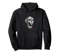 Denaro Skull Streetwear Dark Dollar Design Felpa con Cappuccio